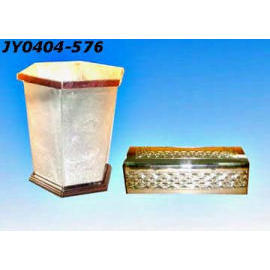 DUSTBIN & TISSUE BOX (DUSTBIN & Tissue Box)