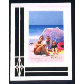 CYPRESS WOOD PHOTO FRAME (CYPRESS BOIS CADRE PHOTO)