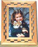 CYPRESS WOOD PHOTO FRAME (CYPRESS BOIS CADRE PHOTO)
