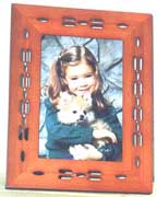 CYPRESS WOOD PHOTO FRAME (CYPRESS BOIS CADRE PHOTO)