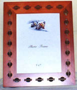 CYPRESS WOOD PHOTO FRAME (CYPRESS BOIS CADRE PHOTO)