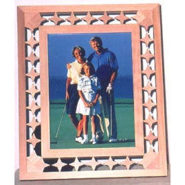 CYPRESS WOOD PHOTO FRAME (CYPRESS BOIS CADRE PHOTO)