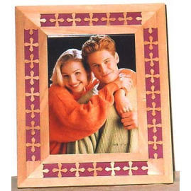 CYPRESS WOOD PHOTO FRAME (CYPRESS BOIS CADRE PHOTO)