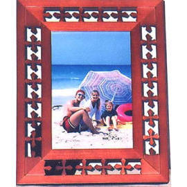 CYPRESS WOOD PHOTO FRAME (CYPRESS BOIS CADRE PHOTO)