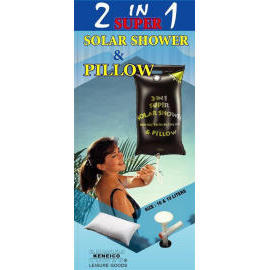 2 in 1 Solar Shower & Pillow 16/19 Lit.