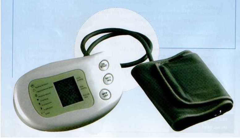 AUTOMATIC ARM BLOOD PRESSURE METER (BRAS DE SANG AUTOMATIQUE DE PRESSION DE COMPTEUR)