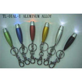 Aluminum alloy Key chain with High-Powered LED (Алюминиевый сплав брелок с мощных светодиодных)