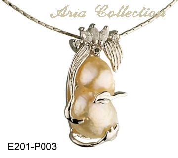 Fresh Water Pearl Pendant (Pendentif perle d`eau douce)