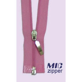 Nylon #3 zipper (2 way, open end) (Нейлоновая молния # 3 (2 путь, открытый конец))