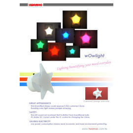 wOwlight - LED night light (wOwlight - veilleuse à DEL)