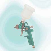 HVLP GRAVITY FEED DETAIL SPRAY GUN