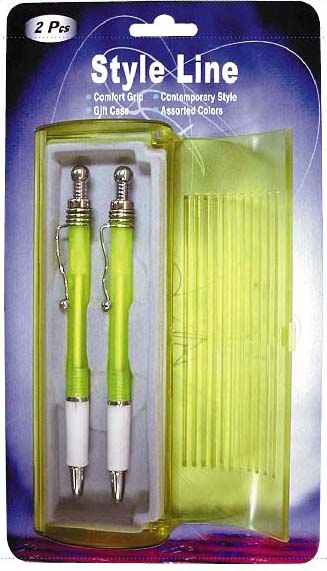 2CT BALL PEN IN GIFT BOX (2CT STYLO EN BOITE CADEAU)