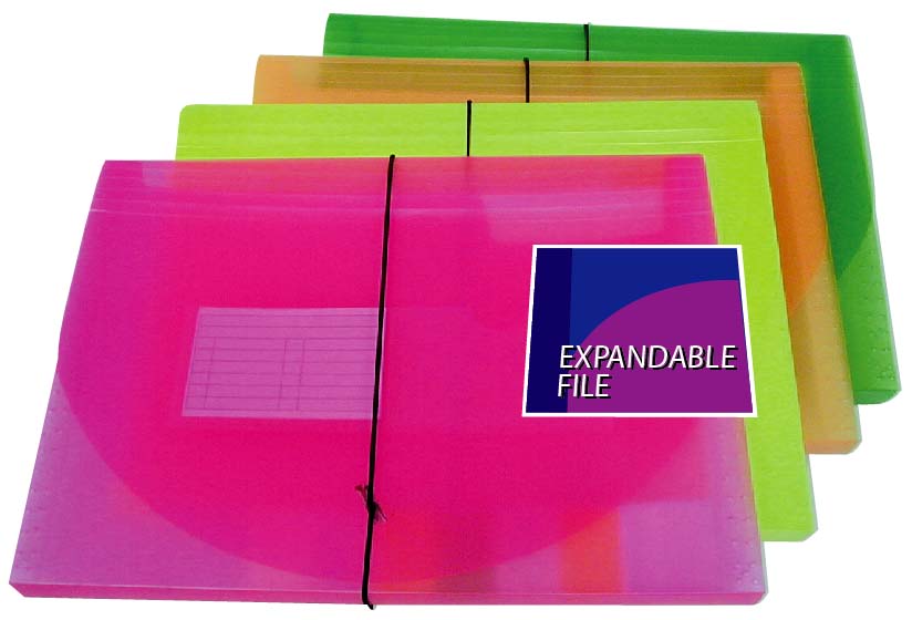 LETTER SIZE 6PKS EXPANDING FILE (LETTRE DE TAILLE 6PKS expansible)