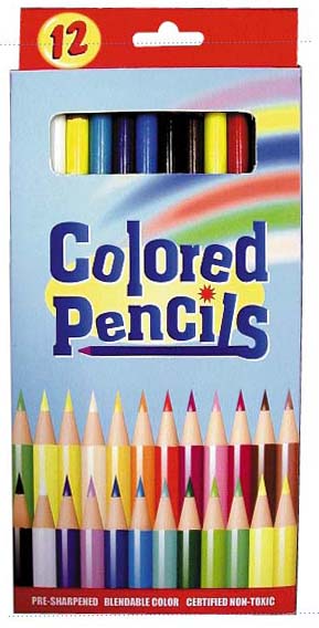 12CT COLORED PENCILS (12CT COLORED PENCILS)