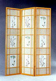 WOODEN FRAME / FIBER SCREEN