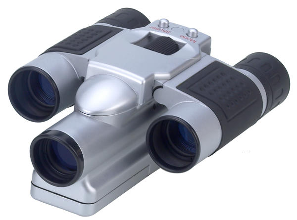 Binocular with digital camera