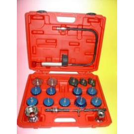 Cooling System & Radiator Cap Pressure Tester Kit (Système de refroidissement et radiateur Pression Cap Tester Kit)