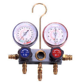 Aluminum Manifold Gauge With Sight Glass- Auto Repair Tools (Aluminum Manifold Gauge With Sight Glass- Auto Repair Tools)