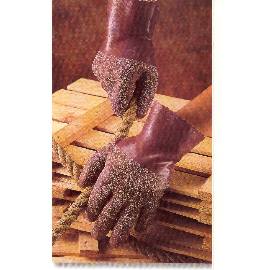 NATURAL RUBBER COATED WORK GLOVES (ПРИРОДНЫЙ резиновой рабочие перчатки)