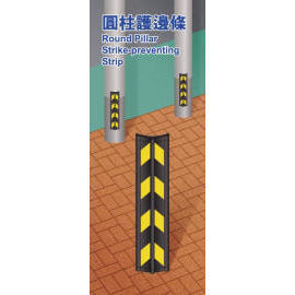 Round Pillar Strike-preventing Strip