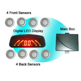 Rainbow LED Display Parking Sensor (Prolate Display) (Rainbow LED Display Датчик парковки (вытянутый дисплей))