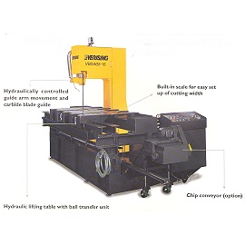 VERTICAL BLOCK/PLATE BAND SAW MACHINE VB & VBS SERIES