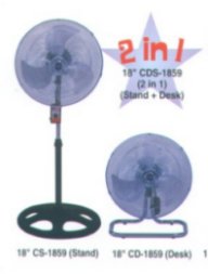 18`` industrial fan (18``ventilateur industriel)