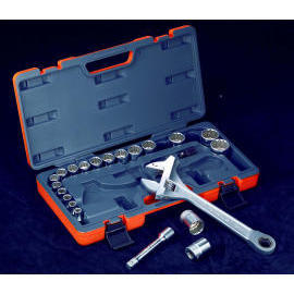 Adjustable Wrench and Socket Set for Mining & Mechanical Maintenance (Verstellbarer Schraubenschlüssel und Socket-Set für Bergbau und Mechanische In)