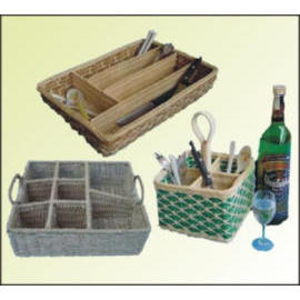 Natural Material Handicraft Baskets (Matériau naturel Artisanat Paniers)
