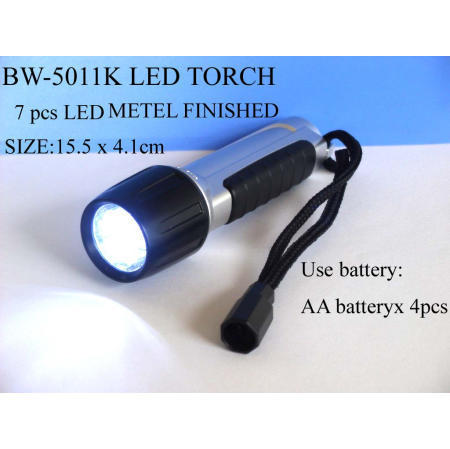 LED torch - 7pcs LED