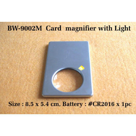 Card magnifier with Light (Loupe carte avec la lumière)