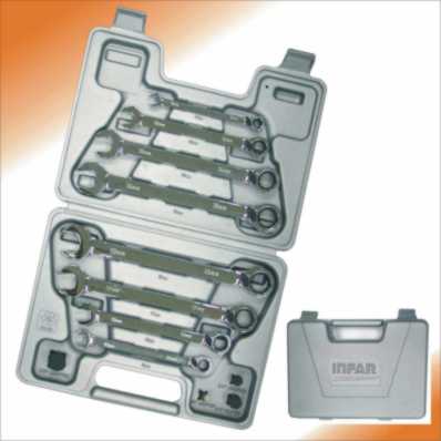 12 pcs reversible gear wrench set
