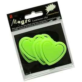 Magic Series - Luminous Heart Type Clip (Magic Serie - Leuchtende Herz-Klemme)