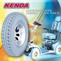Anti-Puncture, Anti-blowout tire for power chair or electro scooter