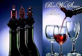 Patent Wine Stopper & Pourer (Patent & Wine Stopper Pourer)