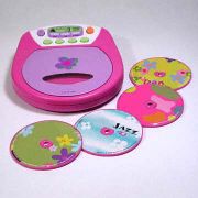 Discgirl CD Player Features 28 Fun Songs (Discgirl Caractéristiques du lecteur CD 28 chansons amusantes)