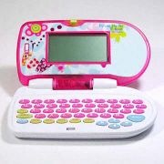 Fun Electronic Laptop Toy with 8 word Activities (Fun électronique portable Toy avec 8 mot Activités)