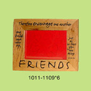 WOODEN PHOTO FRAME , (HOLZ FOTORAHMEN,)