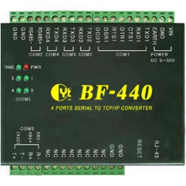 4/8 Ports Serial to TCP/IP Converter