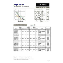 DC Fan 80 * 80 * 25 mm (DC Fan 80 * 80 * 25 mm)