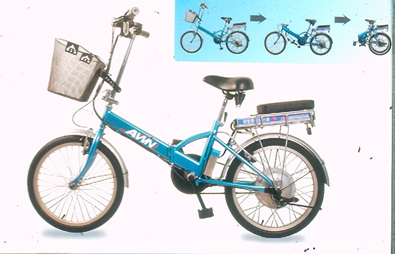 High-power high performance electric folding bike