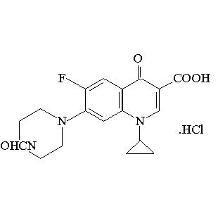 Ciprofloxacin HCl (Ципрофлоксацин HCl)