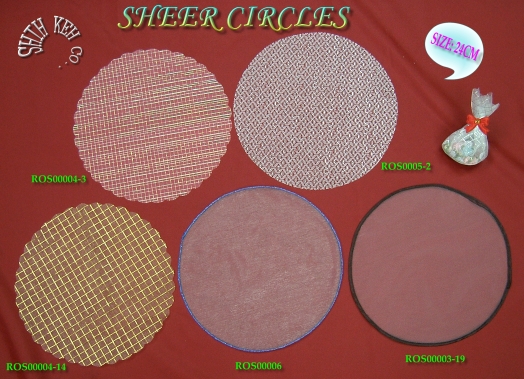 gift sheer circles (Geschenk lauter Kreisen)