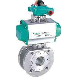 DIN PN10-40 1-PC Body, Flanged Ends, Full Port, Wafer Type (DIN PN10-40 1-PC Body, Flanged Ends, Full Port, Wafer Type)