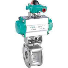 ASME CLASS 150 1-PC Body, Flanged Ends, Full Port, Wafer Type