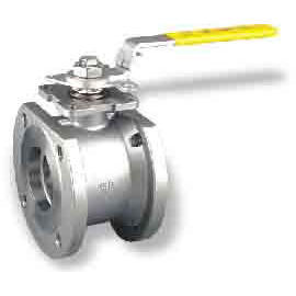 ASME CLASS 150 1-PC Body, Flanged Ends, Full Port, Wafer Type