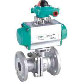 ASME Class 300 2-PC Body, Flanged Ends, Full Port (ASME Class 300 2-PC Body, Flanged Ends, Full Port)