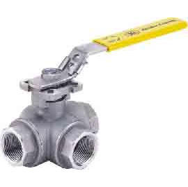 3-Way Stainless Steel Casting Ball Valves, Reduced Port, 1000 WOG, High Performa (3-Way Stainless Steel Casting Ball Valves, Reduced Port, 1000 WOG, High Performa)