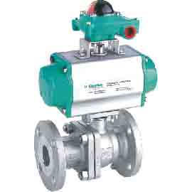 DIN PN10/16 2-PC Body, Flanged Ends, Full Port (DIN PN10/16 2-PC Body, Flanged Ends, Full Port)