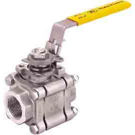 3-PC Stainless Steel Casting Ball Valves, Full Port, Mount Pad, 2000 WOG, High P (3-PC Stainless Steel Casting Ball Valves, Full Port, Mount Pad, 2000 WOG, High P)